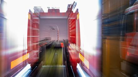 Löschfahrzeug der Berliner Feuerwehr. (Symbolbild)