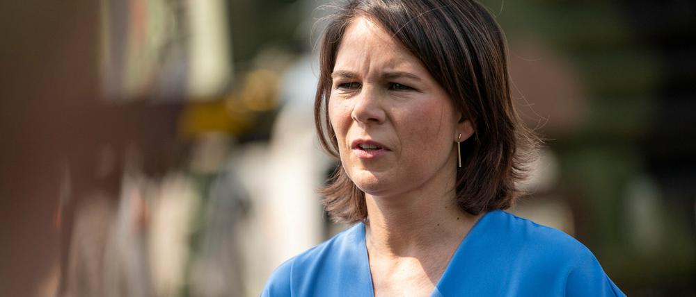 Außenministerin Annalena Baerbock will in der Türkei Klartext reden.