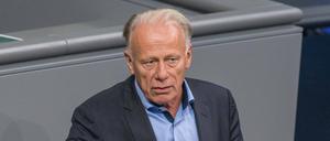 Jürgen Trittin kritisiert die harte Rhetorik von Bundeskanzler Olaf Scholz. 