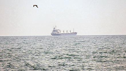 Aufbruch in Odessa. Die „Razoni“ stach am Montag in See.