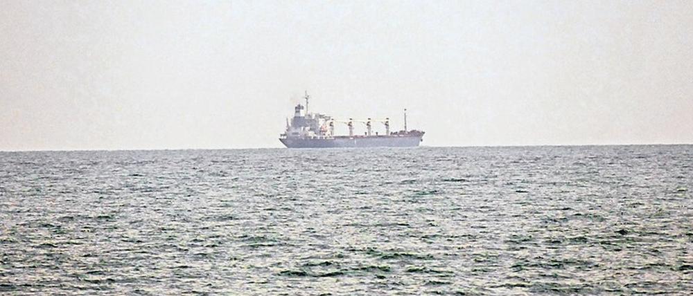 Aufbruch in Odessa. Die „Razoni“ stach am Montag in See.