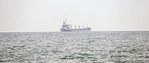 Aufbruch in Odessa. Die „Razoni“ stach am Montag in See.