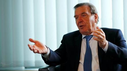 Der ehemalige Bundeskanzler Schröder (Archivbild). 