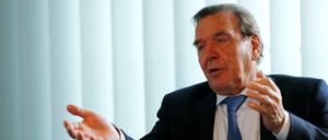 Der ehemalige Bundeskanzler Schröder (Archivbild). 