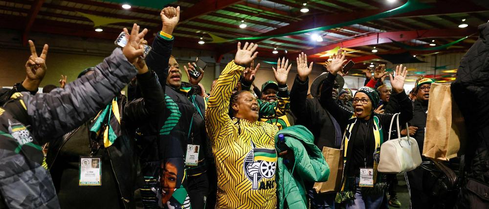 African National Congress (ANC) in Johannesburg.