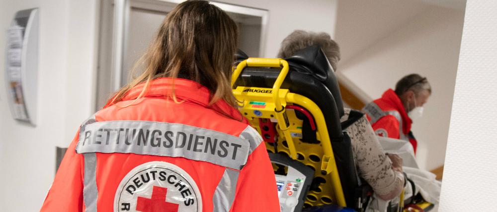 Nicht immer geht es beim Rettungseinsatz besonnen zu.