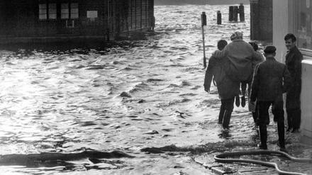 Sturmflut in Hamburg