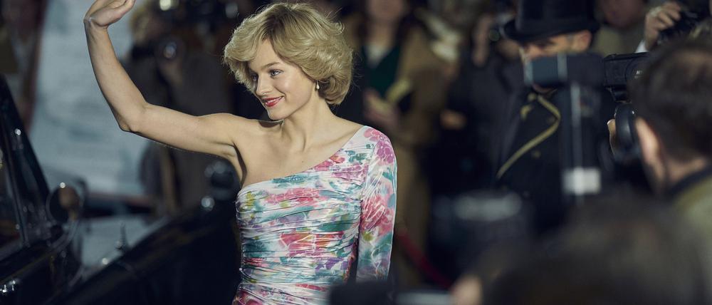 Emma Corrin als Prinzessin Diana in der Netflix-Serie „The Crown“