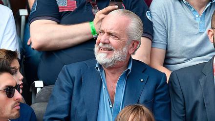 Neapels Präsident Aurelio De Laurentiis ist immer wieder mit umstrittenen Kommentaren aufgefallen.