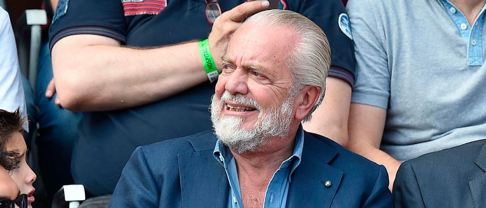 Neapels Präsident Aurelio De Laurentiis ist immer wieder mit umstrittenen Kommentaren aufgefallen.