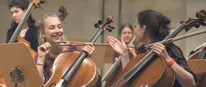 Die jungen Leute sollen Spaß beim Musizieren haben. Um den Rest kümmern sich die Festivalmacher.