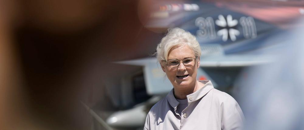 Bundesverteidigungsministerin Christine Lambrecht war der Truppenbesuch in Stadum ein wichtiges Anliegen, sagt sie. 