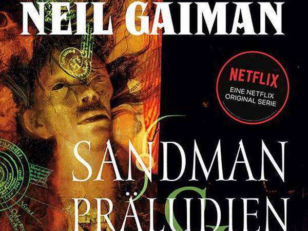 Eines der von Dave McKean gestalteten Coverbilder schmückt den Titel des ersten Sammelbandes.
