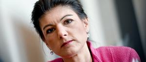 Sahra Wagenknecht (Linke) positionierte sich bereits häufiger gegen die Positionen ihrer Partei.