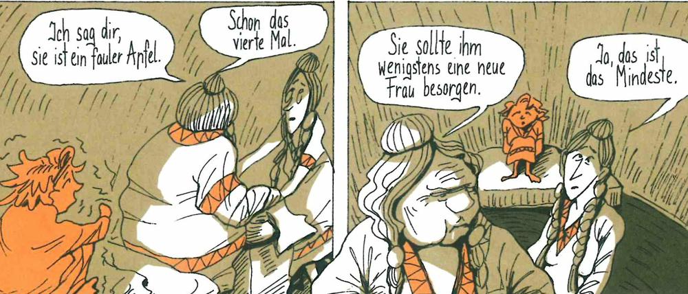 Als Unfruchtbare stigmatisiert: Eine Seite aus „True Stories – Marie Luis erzählt“.