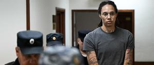 Die inhaftierte WNBA-Spielerin Brittney Griner könnte über einen Austausch freikommen. 