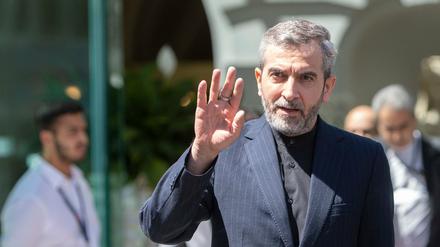 Irans Chef-Unterhändler Ali Bagheri in Wien. 