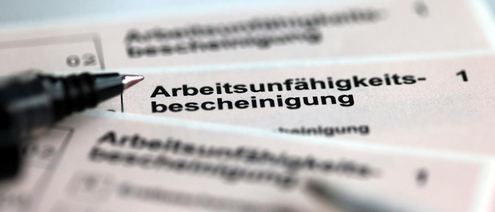 Die Krankschreibung per Telefon galt bereits zu Beginn der Corona-Pandemie.