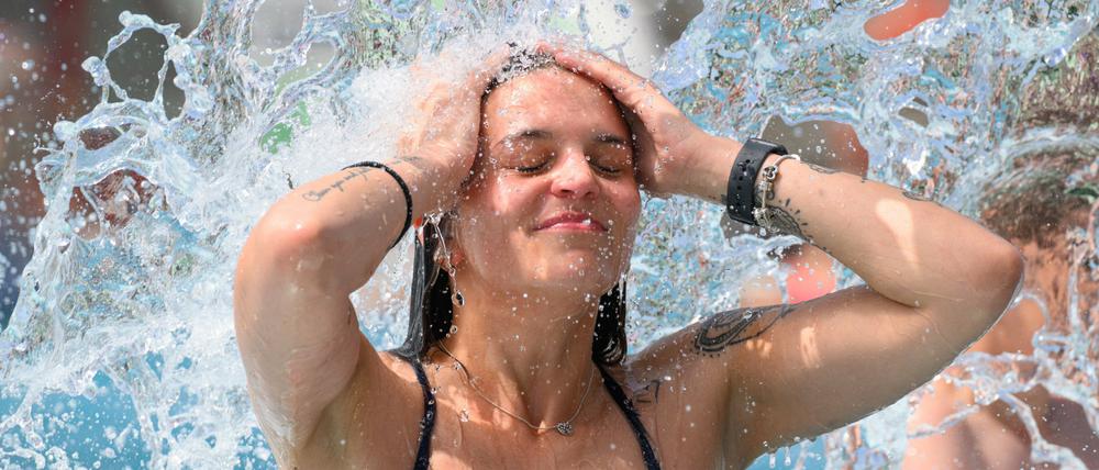 Einmal abkühlen, bitte.