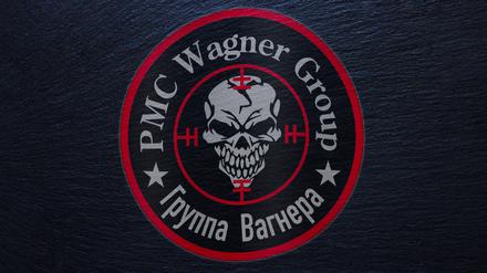 Emblem der Söldnertruppe Wagner (Symbolbild). 