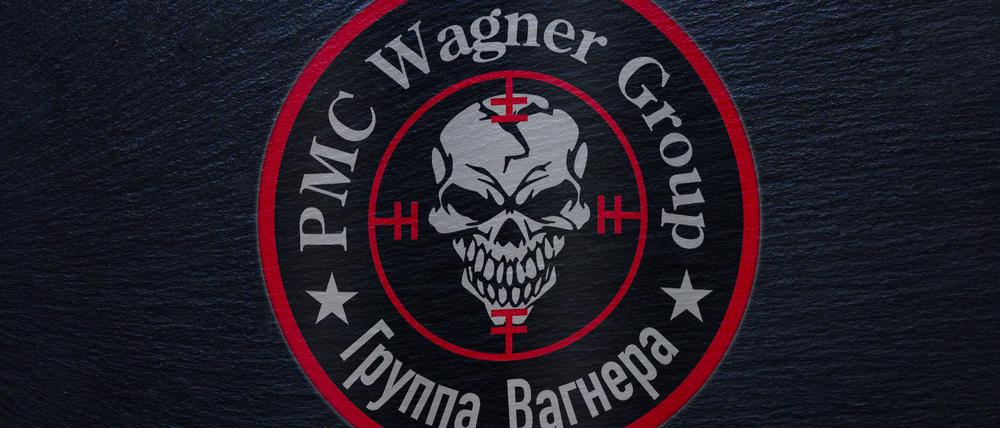 Emblem der Söldnertruppe Wagner (Symbolbild). 