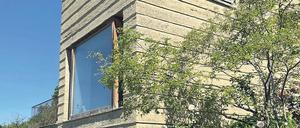 Das Architektenhaus Torkelweg 17 in Schlins (Vorarlberg/Österreich) ist aus Lehm. Das Einfamilienhaus wurde 2007 in einer Arbeitsgemeinschaft aus dem Architekturbüro „Boltshauser Architekten AG“ und dem Bauherren (und Lehmbaupionier) Martin Rauch geplant. Zwischen den typischen Lehmschichten liegen Lagen aus Ziegelleisten wie Tropfnasen wirken und das Auswaschen der Fassade verhindern. 