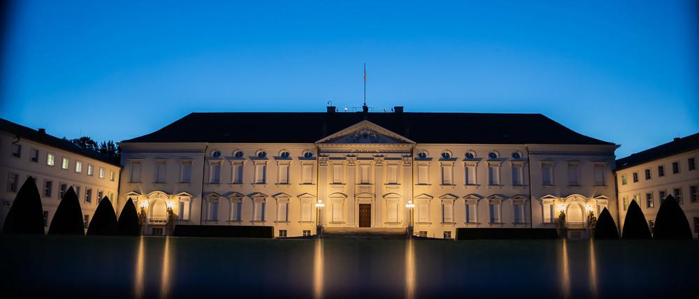 Der Bundespräsident spart. Schloss Bellevue im August 2022.