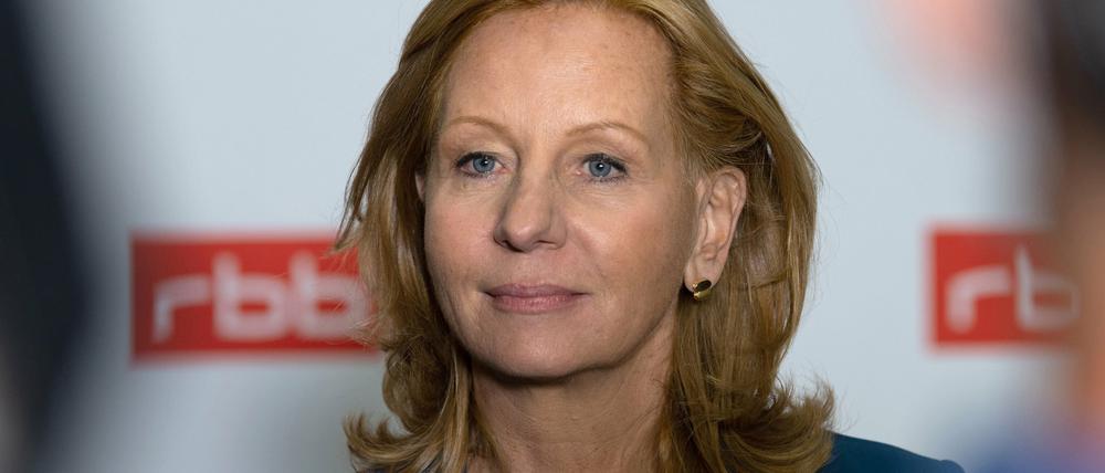 Patricia Schlesinger, zurückgetretene Intendantin des Rundfunks Berlin-Brandenburg (RBB).