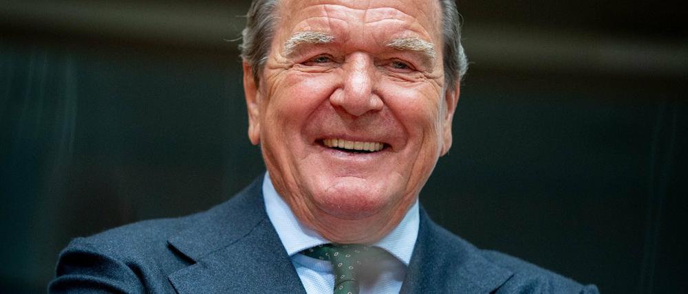 Altkanzler Gerhard Schröder (SPD).