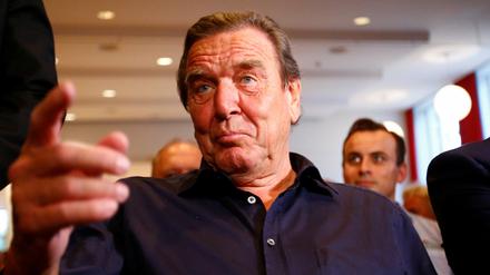 Altkanzler Gerhard Schröder (SPD)