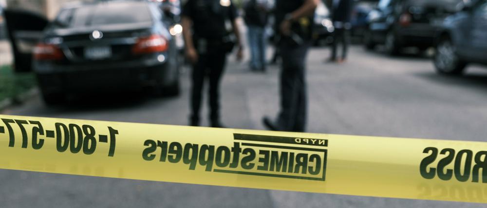 Die US-Polizei an einem Tatort in Brooklyn, New York City, am 23. Juni 2021 (Symbolbild)