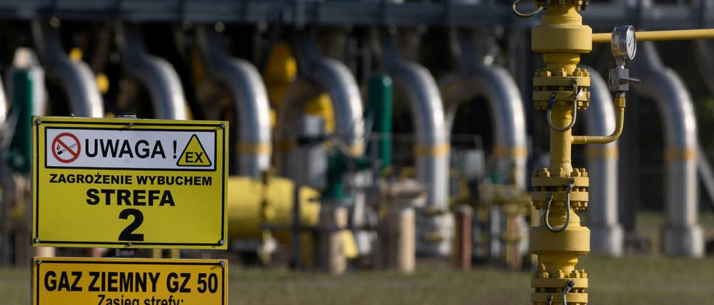 Russland stellte im April die Gaslieferungen für Polen ein. 