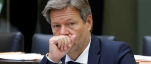 Ein inszeniertes Video soll die Entführung von Wirtschaftsminister Robert Habeck darstellen.