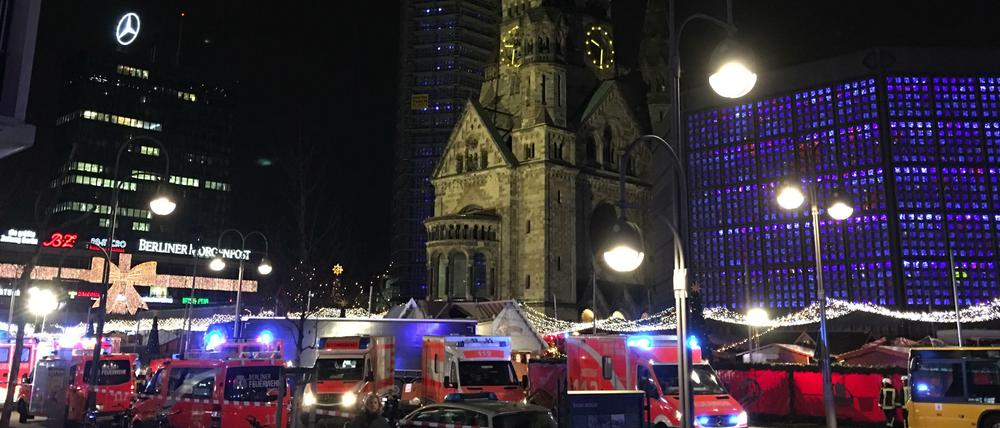 Breitscheidplatz, 19. Dezember 2016.