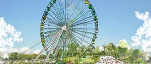 Visualisierung Spreepark Berlin.