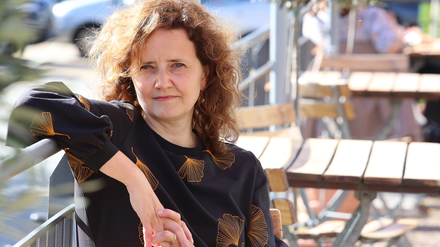 Autorin Julia Schoch in Potsdam