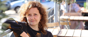 Autorin Julia Schoch in Potsdam