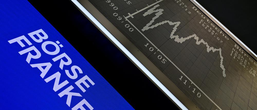 An der Börse herrscht derzeit eher angespannte Stimmung.