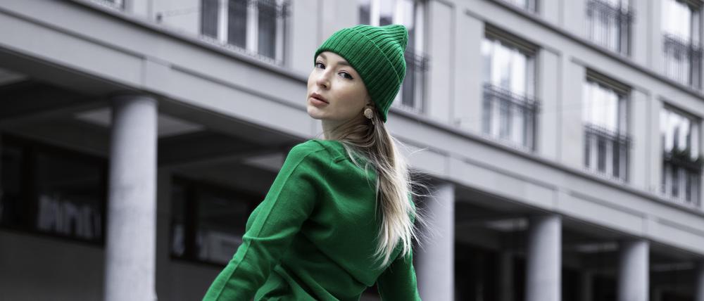 Beim Label t7berlin gibt es klassische Schnitte und Farben. Alles andere wäre zu kurzlebig, findet Designerin Larisa Pitkevich.