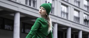 Beim Label t7berlin gibt es klassische Schnitte und Farben. Alles andere wäre zu kurzlebig, findet Designerin Larisa Pitkevich.