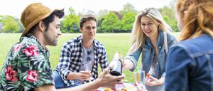 Idyllisches Picknick. Aber wer darf dabei sein?