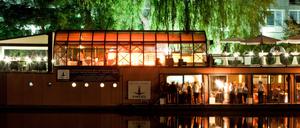 Restaurantschiff Patio am Helgoländer Damm.