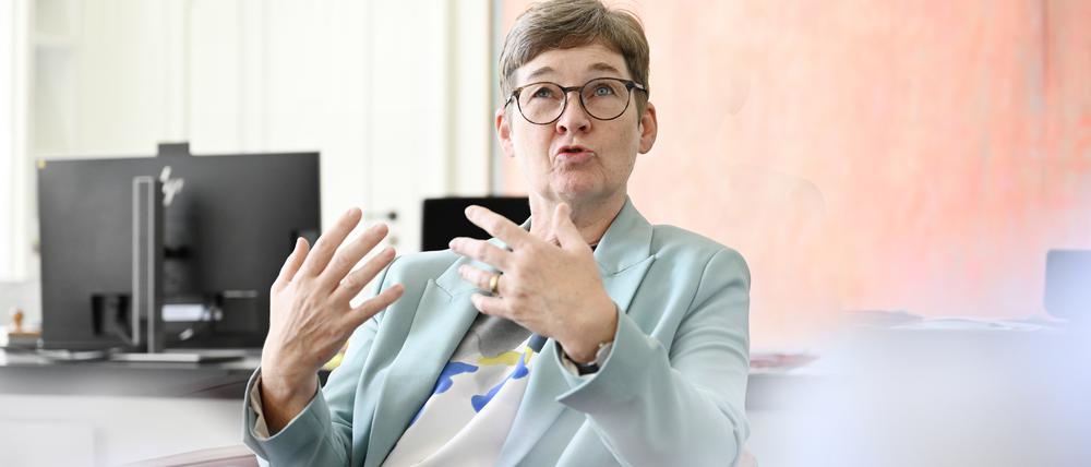 Berlins Gesundheitssenatorin Ulrike Gote (Grüne)