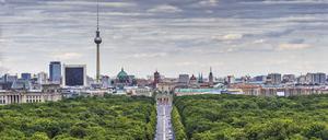 Blick vom Tiergarten Richtung Berliner Mitte: Welches Gebiet genau soll vom Masterplan umfasst werden?