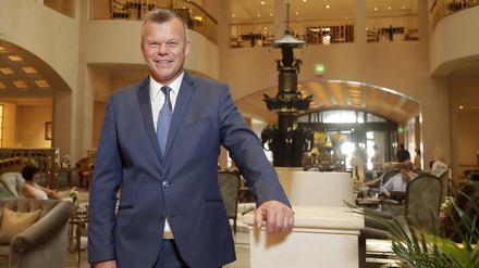 Thorsten Kluge, der technische Leiter des Hotels, erinnert sich aus Anlass des 25-jährigen Jubiläums an die vielen Umbauten.