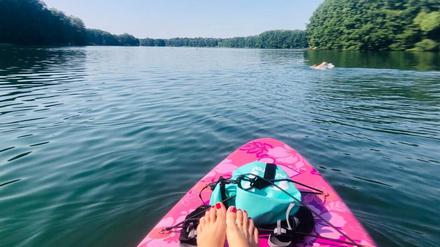 Der Glienicker See  