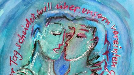 Marleen und Marc, gemalt von Marleen.