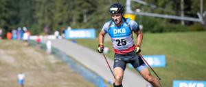 Dmytro Pidruchnyi startet derzeit bei der Sommerbiathlon-WM in Ruhpolding. Für ihn ist der Sport wie Medizin.
