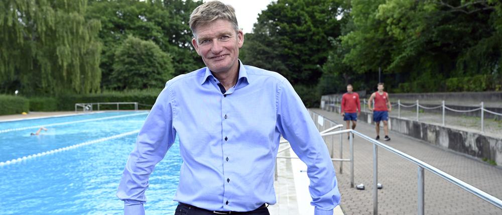 Johannes Kleinsorg ist seit September 2019 Vorstandschef der landeseigenen Berliner Bäder-Betriebe.