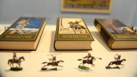 „Winnetou-Bücher“ in einem Museum